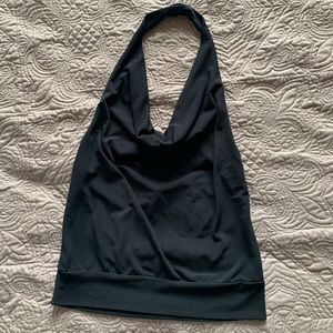 Women’s medium black halter top